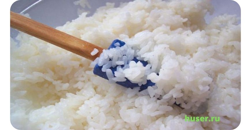 Как варить круглозерный рис на воде